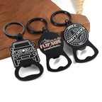 Custom Zinc Alloy Bottle Opener Keychain | 2D 3D Logo