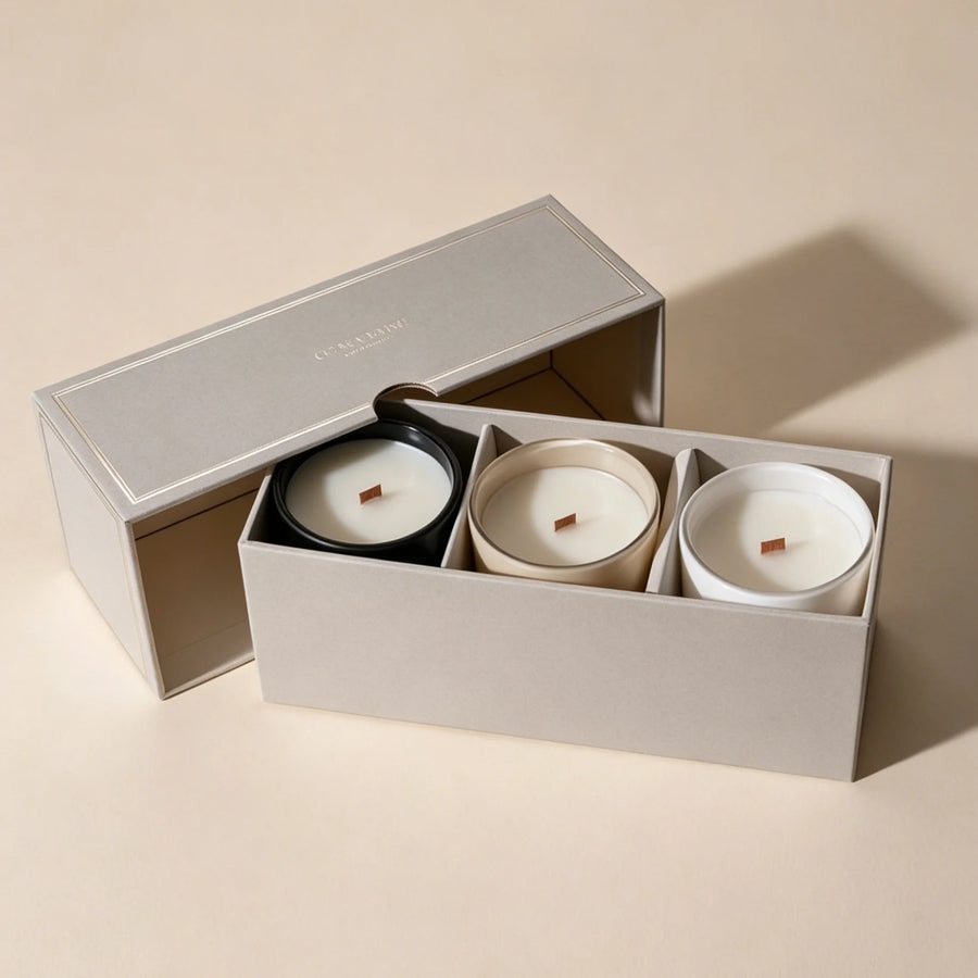 Custom Gift Box with Logo | Recycled Rigid Box | MOQ 500
