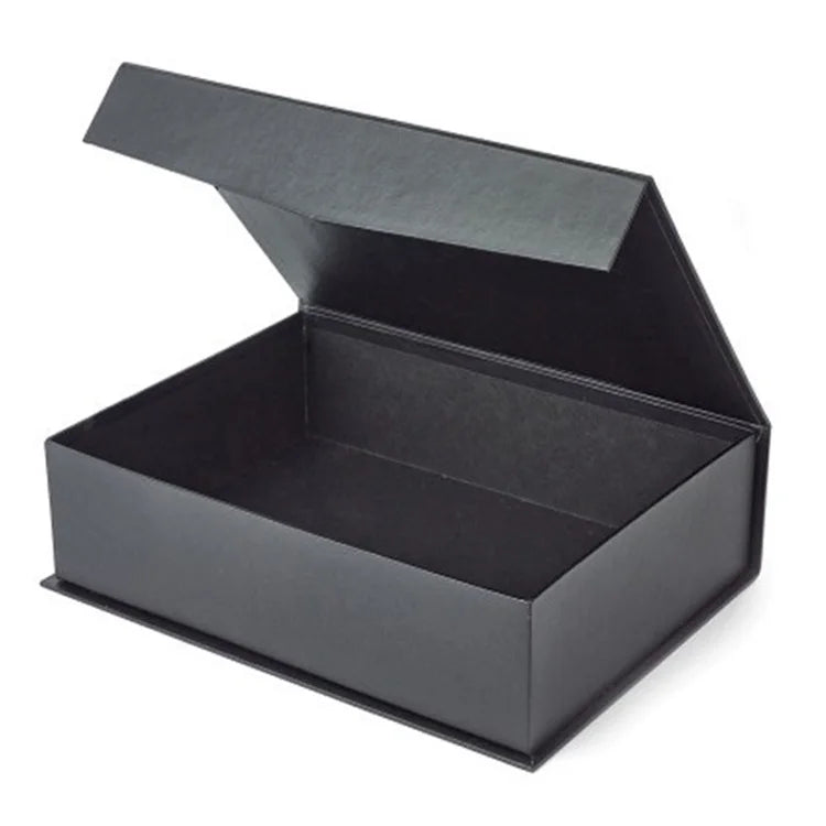 Wholesale Black Magnetic Gift Box with Insert | MOQ 500