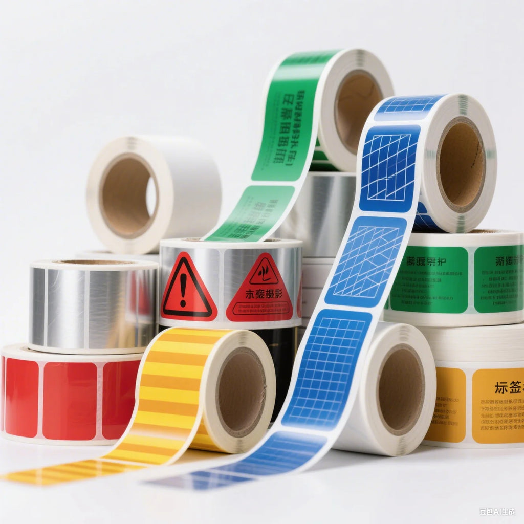 Custom Waterproof Vinyl Roll Labels with Logo | MOQ 100