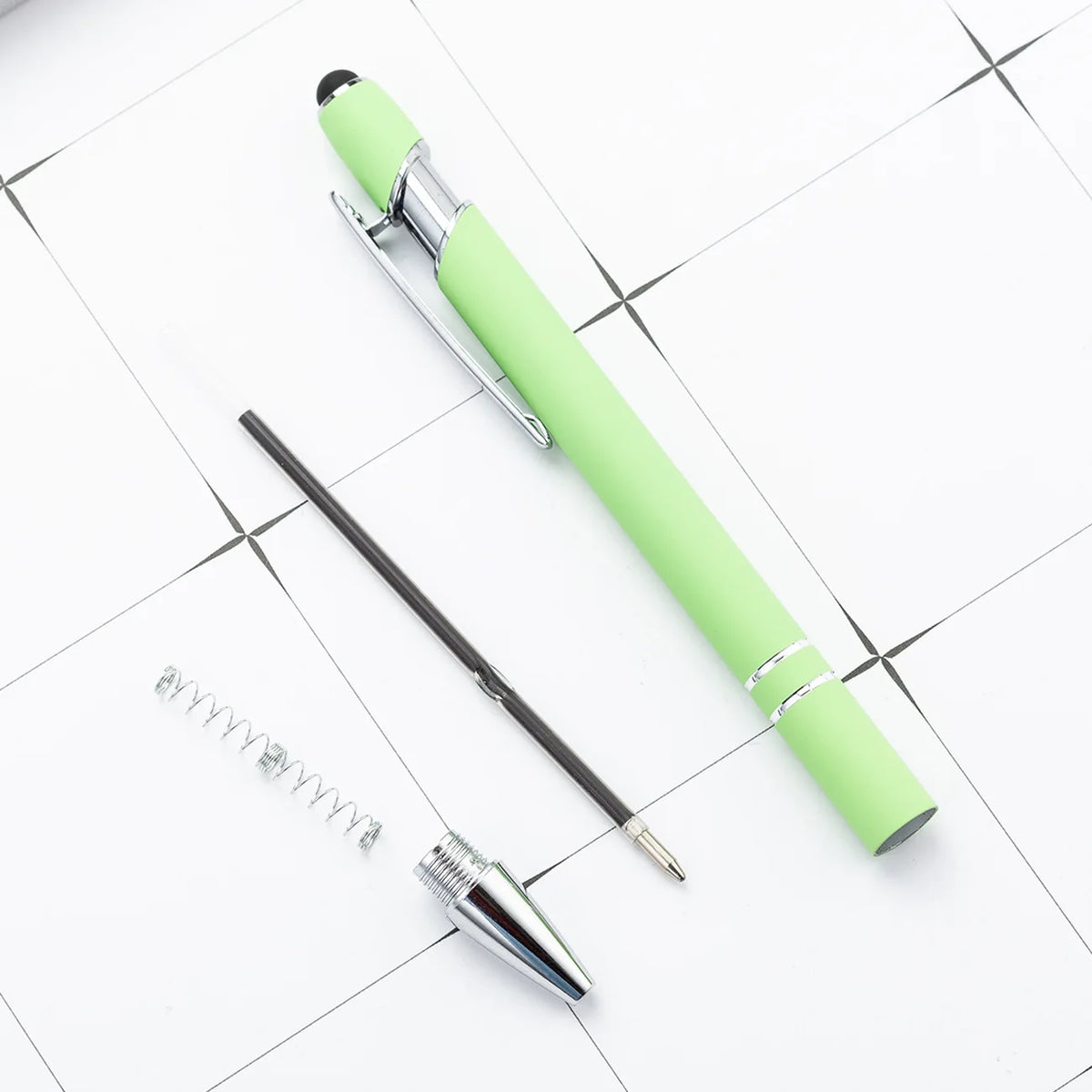 Custom Logo Metal Ballpoint Pen | Laser Engraving MOQ 50