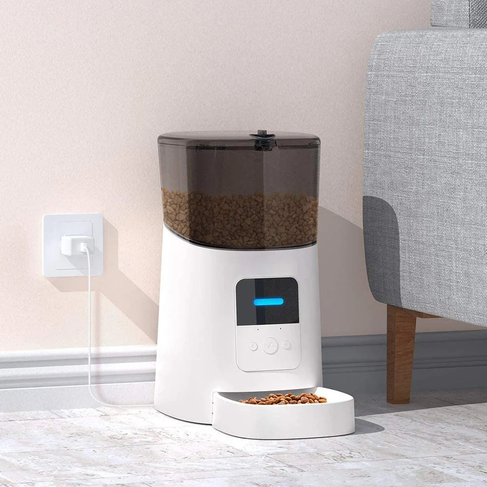 Custom Tuya Smart Pet Feeder with Logo | WiFi 6L MOQ Quote