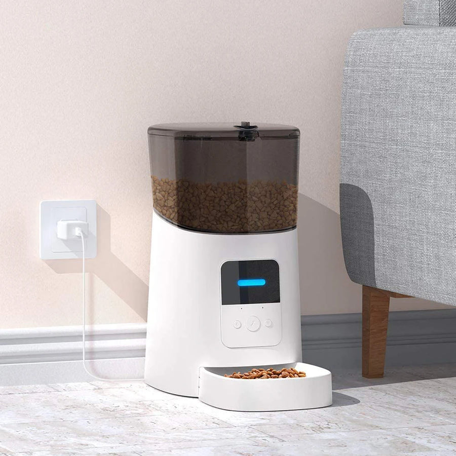 Custom Tuya Smart Pet Feeder with Logo | WiFi 6L MOQ Quote