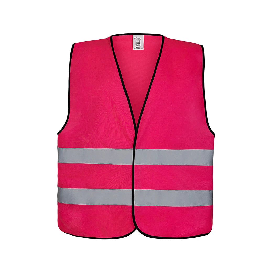 Custom Safety Vest CE EN20471 120gsm Reflective Vest with Logo Customization