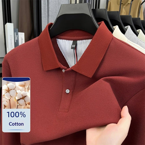 100% Cotton Pique Long Sleeve Shirt | Breathable Moisture-Wicking | Custom Printing