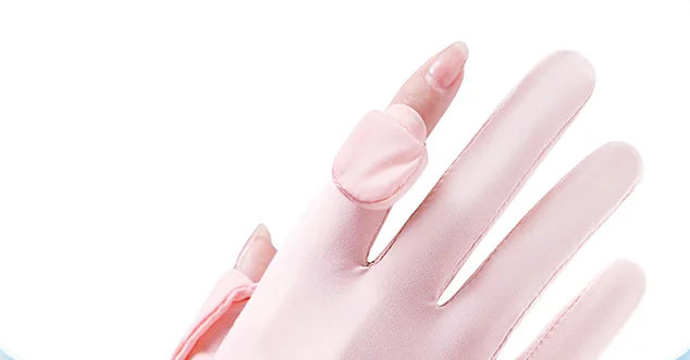 Women's Lightweight Flip Finger Sun Gloves | Custom MOQ 100