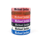 Custom Silicone Wristbands: SGS CE ROHS Certified, 50pcs MOQ, Debossed/Printed/Glow in Dark