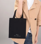 Custom Cotton Canvas Tote Bag: Eco-Friendly, Screen/Full-Color Print, MOQ 500 for Trade Shows & Conferences