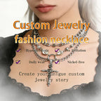 Custom Stainless Steel Necklace | Nickel-Free | OEM/ODM | MOQ 50
