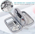 Custom Travel Cable Organizer Pouch with Logo | MOQ 10 Pcs