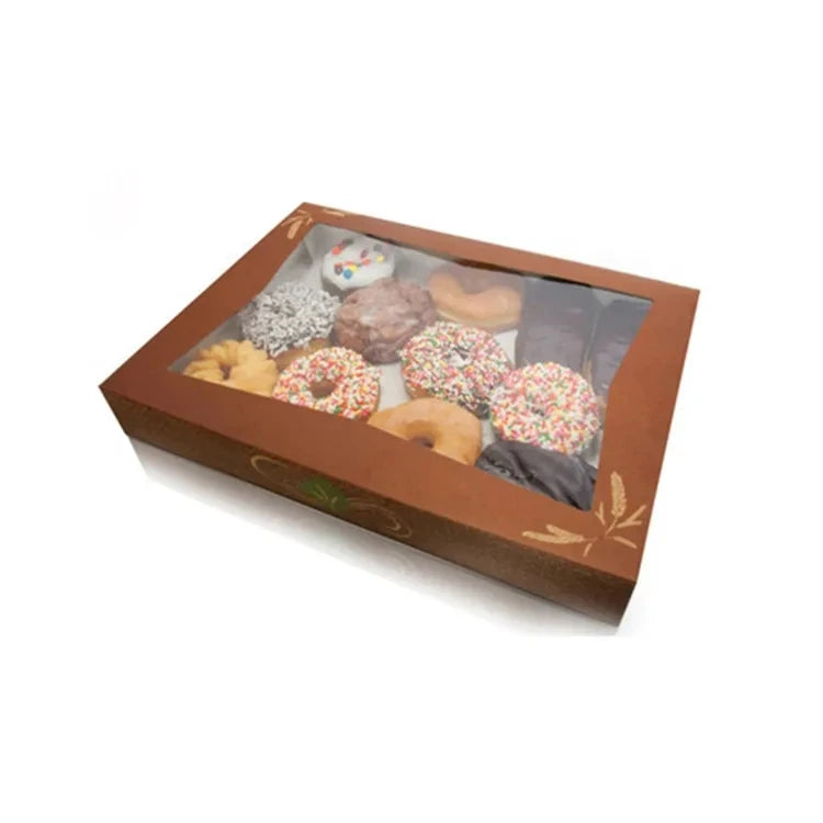 Custom Pink Kraft Paper Boxes | Luxury Food Packaging | Wholesale Bakery Boxes