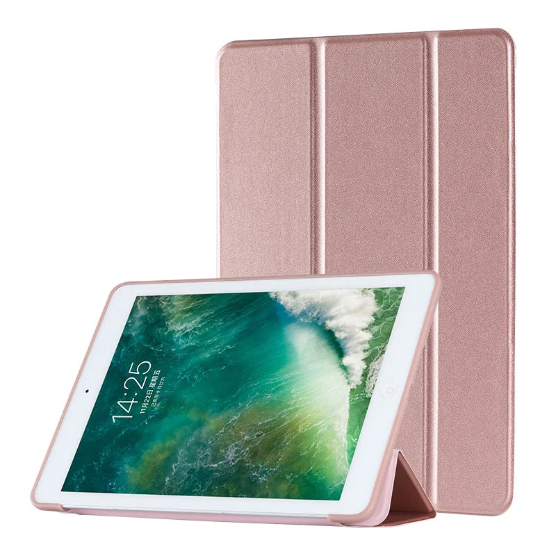 Pu Leather Shockproof Smart Cover Tablet Case – iPad Covers with Pencil Holder for iPad Pro 12.9 & More