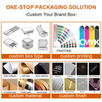 Custom Rigid Magnetic Gift Box | Satin Lining | 500 MOQ | 14-Day Lead