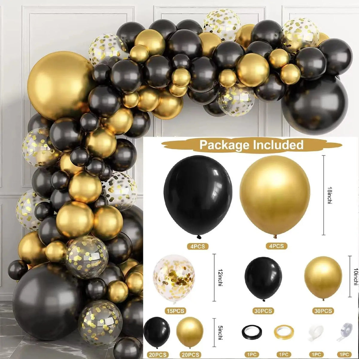Balloon Garland Arch Kits | Custom UV Print | MOQ 20