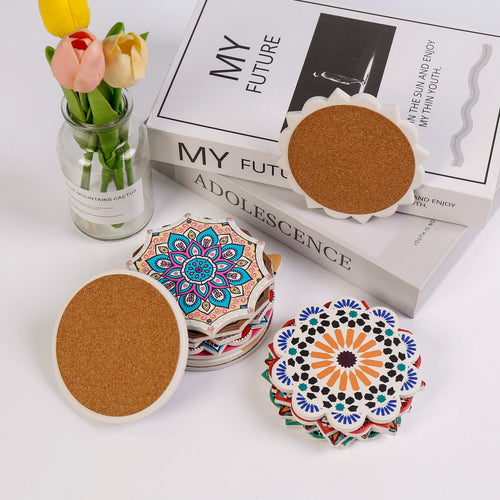 Custom Ceramic Coasters | 500 MOQ | 12-Day Lead Time