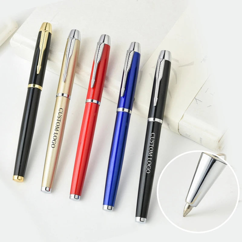 Custom Metal Pen 0.35mm | Gift Set with Logo | 50pc MOQ | Bulk