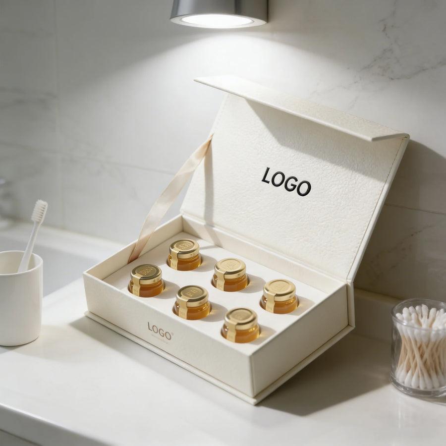 ISO9001 Custom Stamped Logo Gift Box | MOQ 500 Boxes