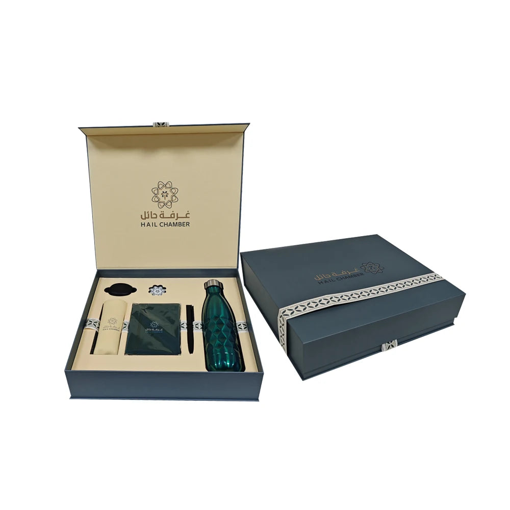Corporate Gift Box Set | A5 Notebook + Pen | 500 MOQ | 16-Day Lead