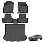 Custom Fit All Weather 3D TPE Floor Mats for Volvo XC60 2010-2017 and 2018-2025