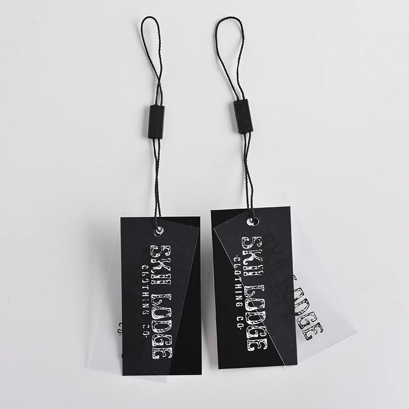 Custom Recycled Hangtags with Logo | MOQ 200 Pcs