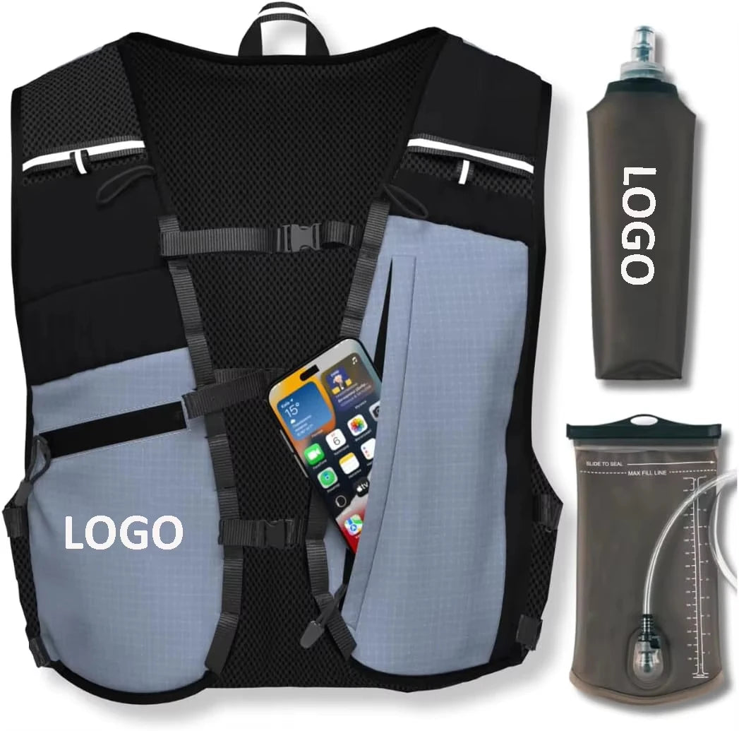 Custom Waterproof Hydration Vest with Logo | MOQ 500 pcs