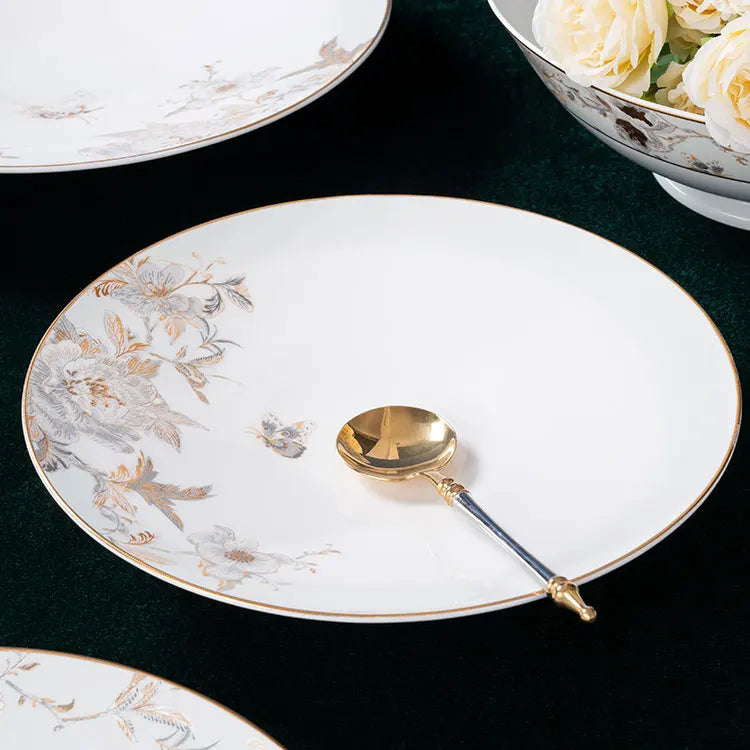 Bone China Dinnerware Set | Royal Porcelain Tableware