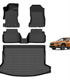 Subaru Crosstrek XV 2018-2023 Custom Fit TPE All-Weather 3D Floor Liners