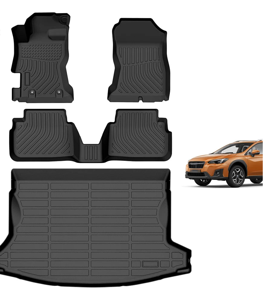 Subaru Crosstrek XV 2018-2023 Custom Fit TPE All-Weather 3D Floor Liners