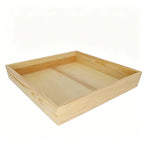 Rectangle Pine Wood Serving Tray | Custom Logo Decor MOQ 1