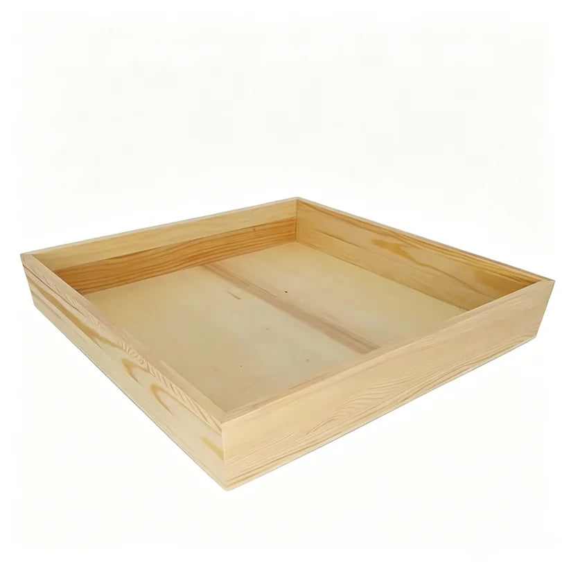 Rectangle Pine Wood Serving Tray | Custom Logo Decor MOQ 1