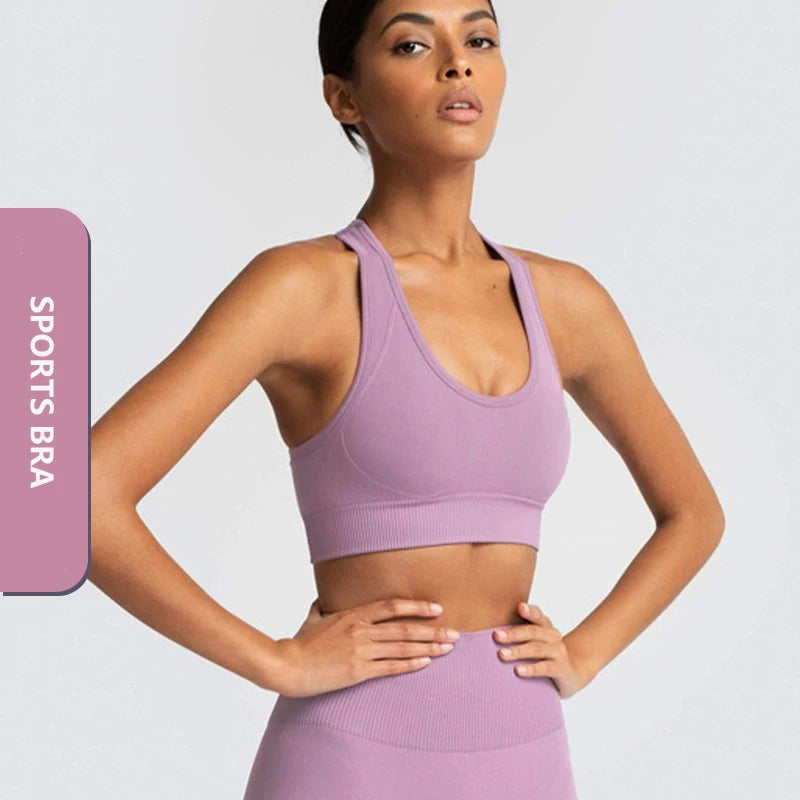 Custom Seamless Gym Sets for Women (Yoga & Fitness Wear)