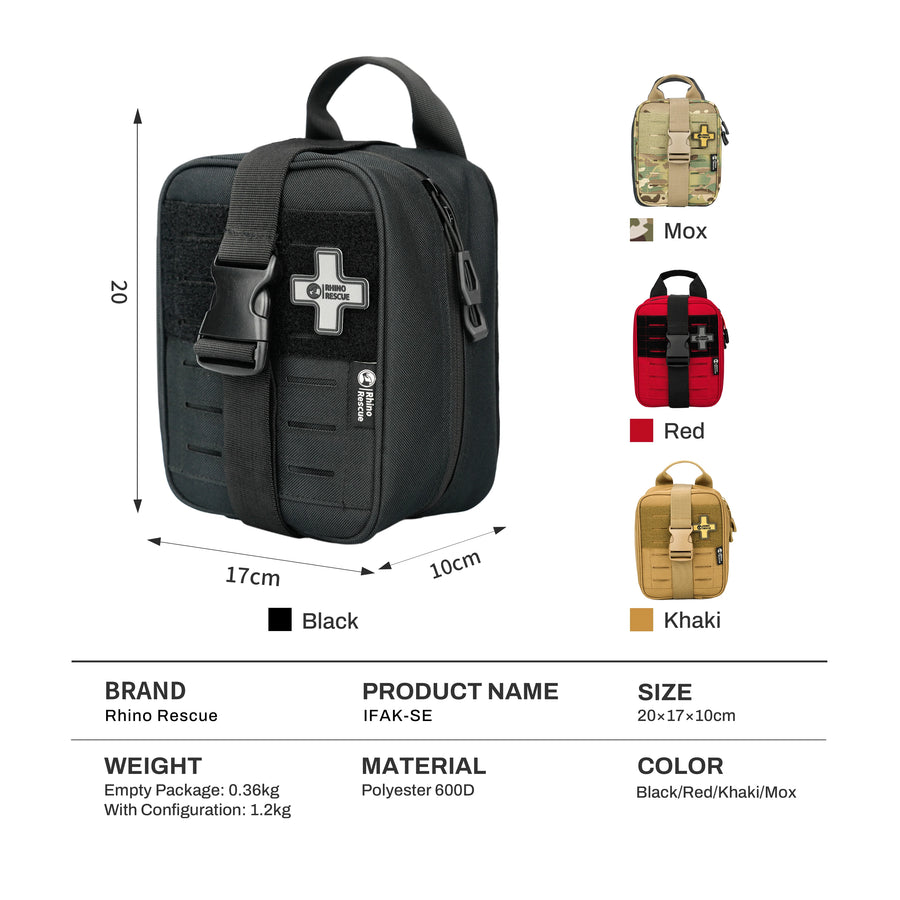 Custom Tactical Trauma Pouch | Class I Medical Device | MOQ 100