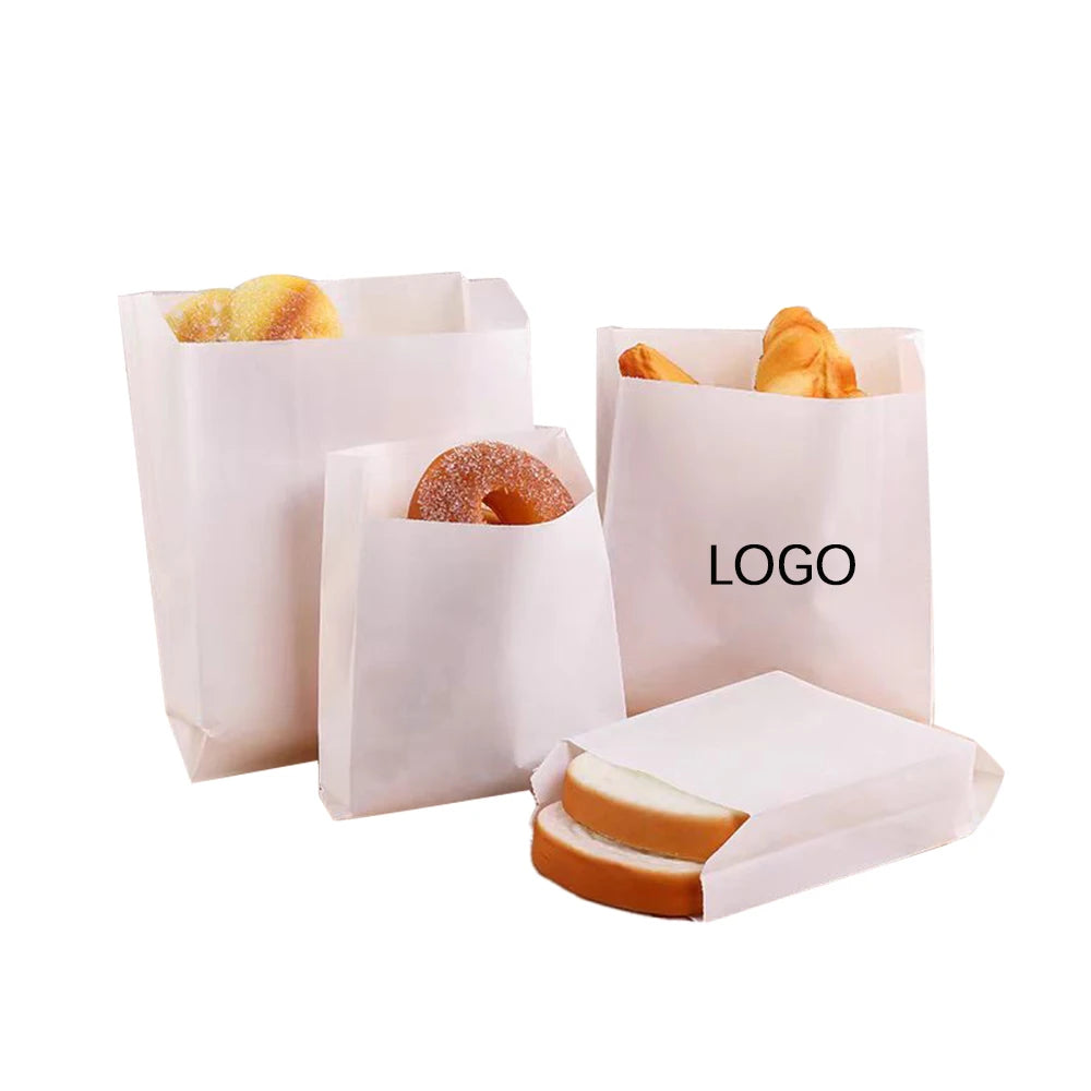 Biodegradable Greaseproof Paper Bags | Fast Food Packaging