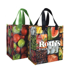 Custom PP Woven Tote Bags with Logo | 100 MOQ Wholesale Promotional Bags
