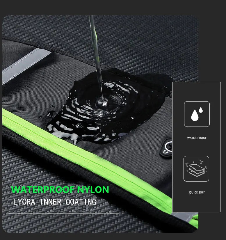 Custom Reflective Running Belt with Logo | MOQ 10 Pcs
