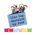 Custom Cotton Canvas Cosmetic Bags | Eco-Friendly | MOQ 100