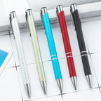 Custom Metal Ballpoint Pens: 100 MOQ, 20-Day Lead, 1.0mm | Personalized Logo Promotional Gifts