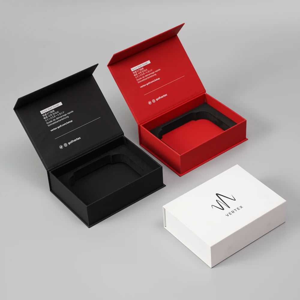 Custom Rigid Gift Boxes with Logo | MOQ 500 | Magnetic Closure