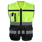 Custom Hi-Vis Safety Vest | 1,000 Pcs MOQ Reflective Polyester Vest