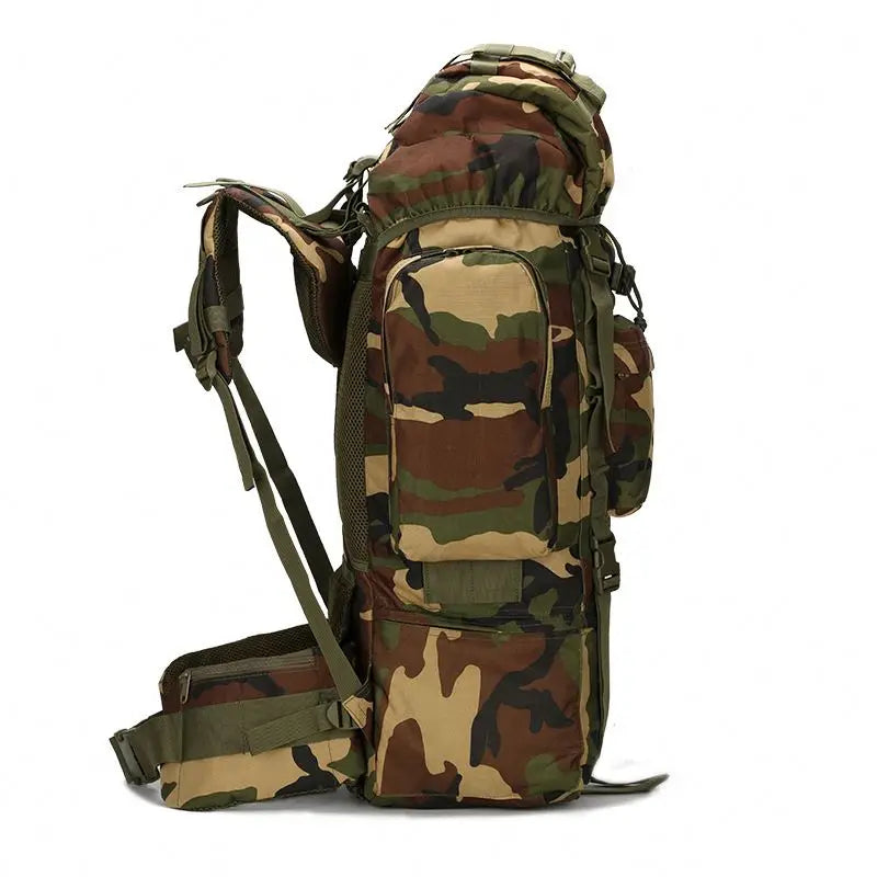 Custom Nylon Backpack with Logo | 36–56L Waterproof