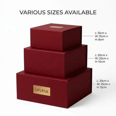 Custom Rigid Magnetic Gift Box with Logo | Bulk MOQ 100