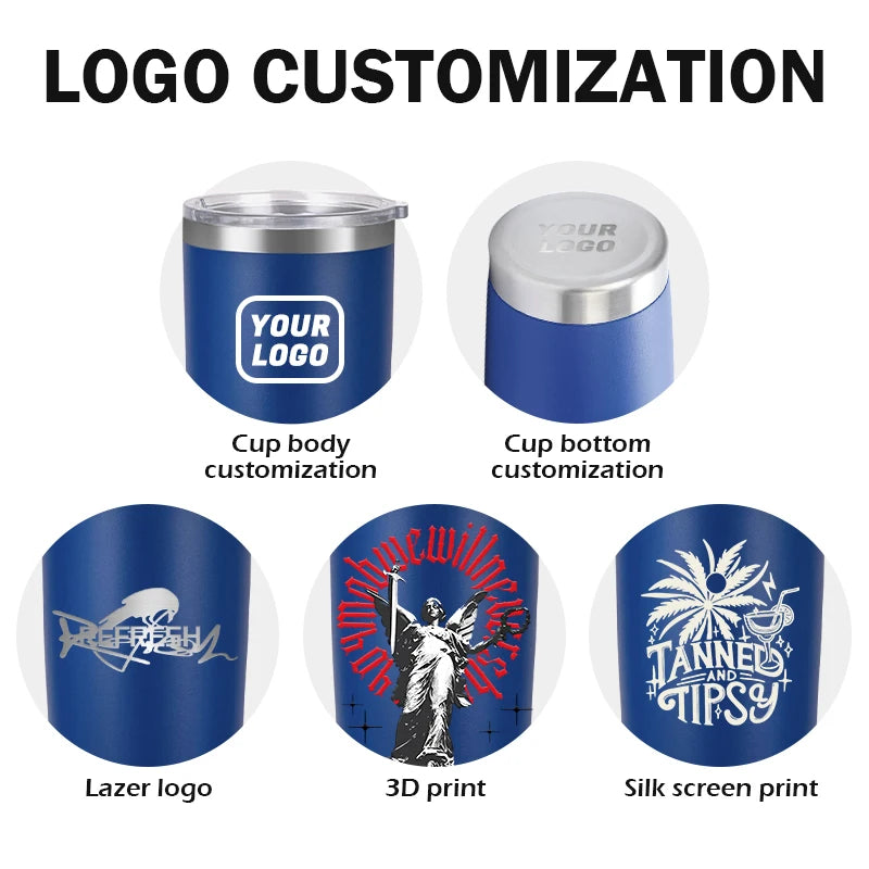 Custom logo Stainless Steel Travel Tumbler with Lid for Coffee, Office & Daily Use