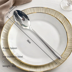 304 Stainless Steel Flatware Set | 300 MOQ | Super Mirror Polish | Custom