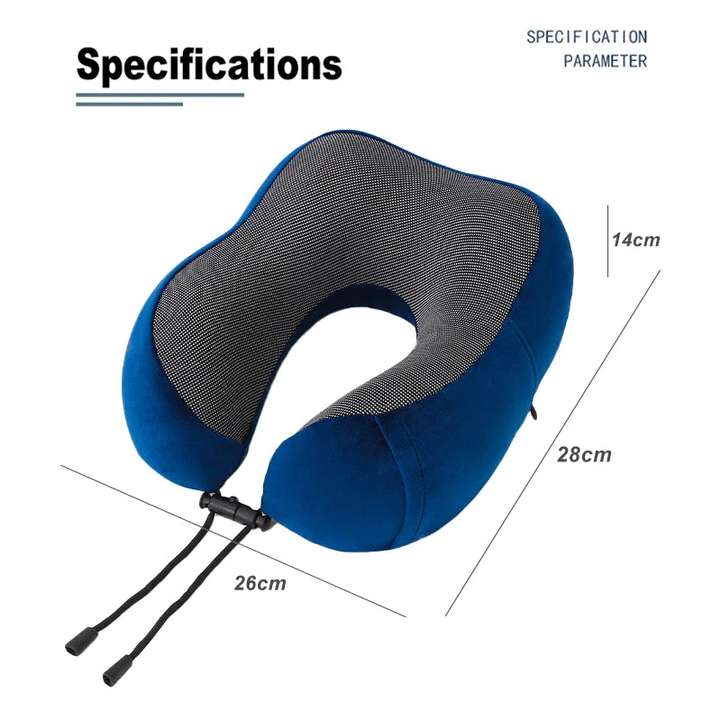 Personalized Memory Foam Neck Travel Pillow | MOQ 100