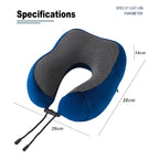 Personalized Memory Foam Neck Travel Pillow | MOQ 100