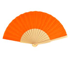 Custom Wooden Hand Fan | Foldable Wood Handle Fan | Bulk Corporate Events