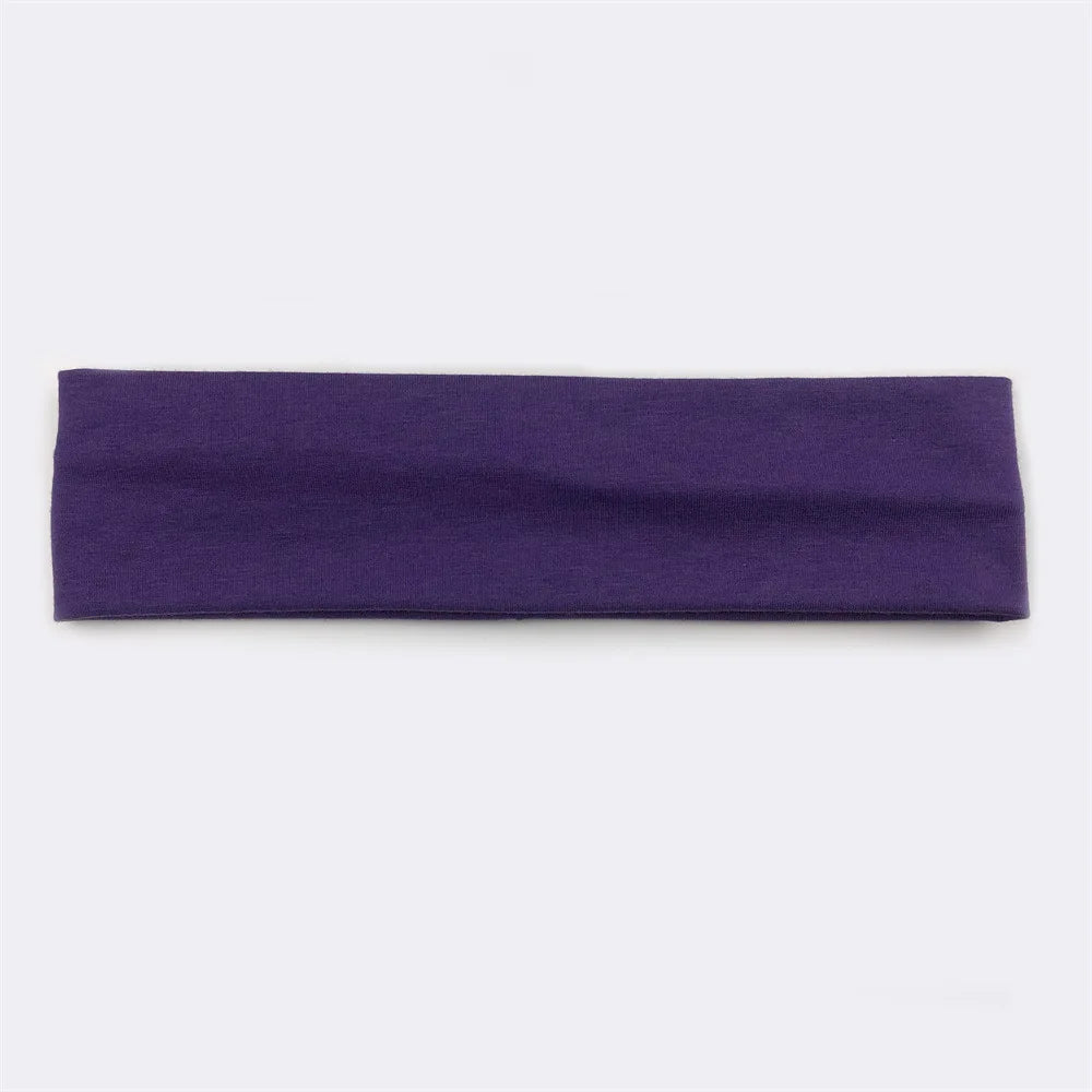 Custom Spandex Headband for Women | 23.5cm Stretch Hair Band for Sports & Fashion