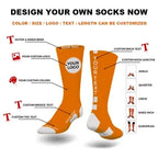 Custom Terry Sole Socks | Cotton Bamboo Basketball Sox