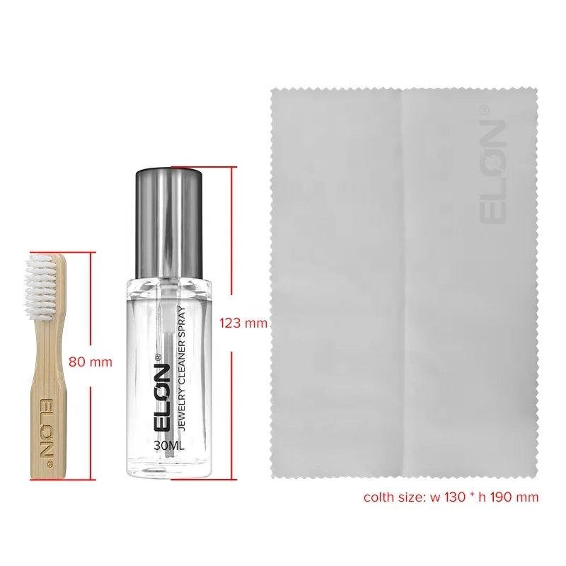 Custom Eco-Friendly Jewelry Cleaning Kit | REACH/RoHS | 30ml