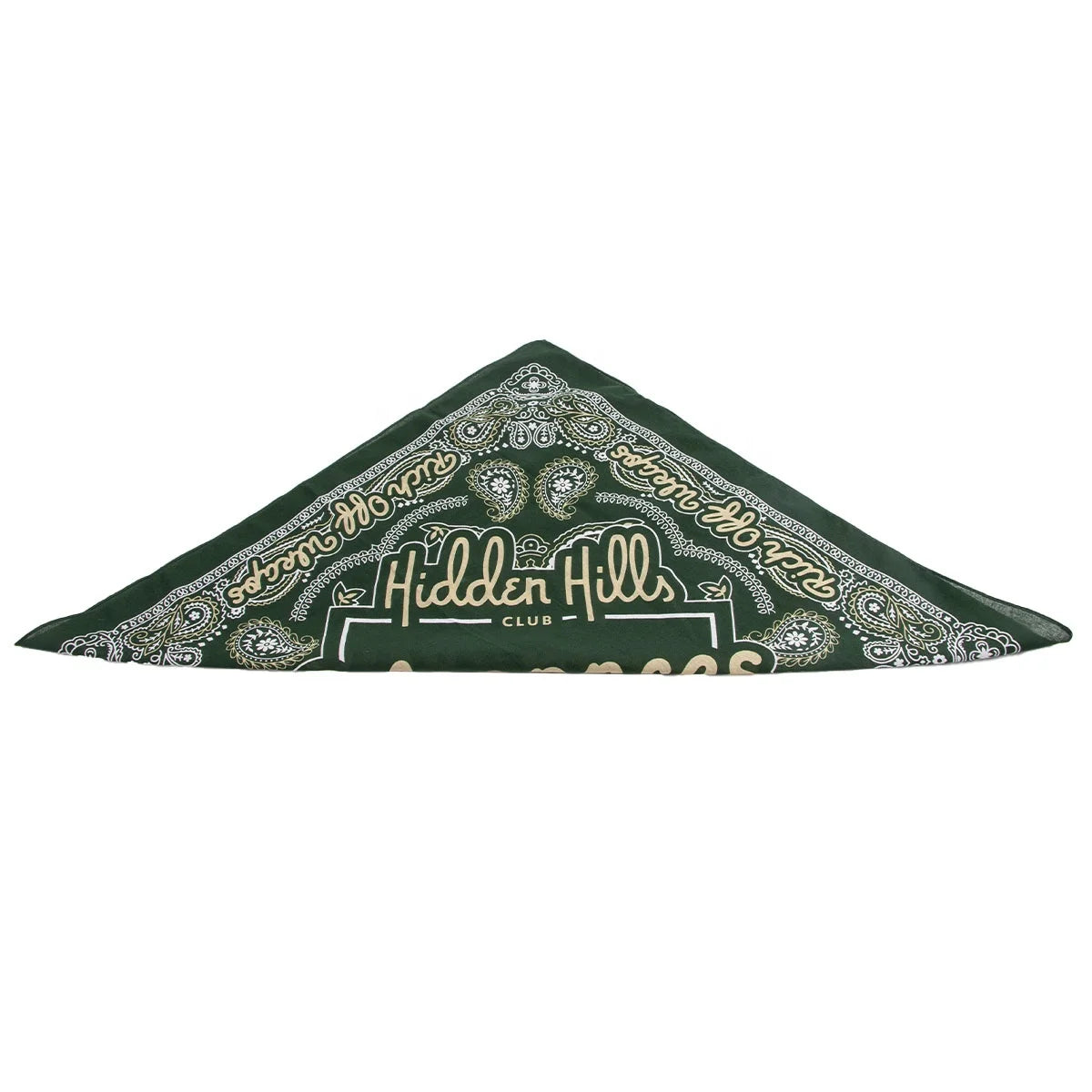 Custom Polyester Bandanas | 100 Pcs MOQ, Silk Screen | OEKO-TEX Available
